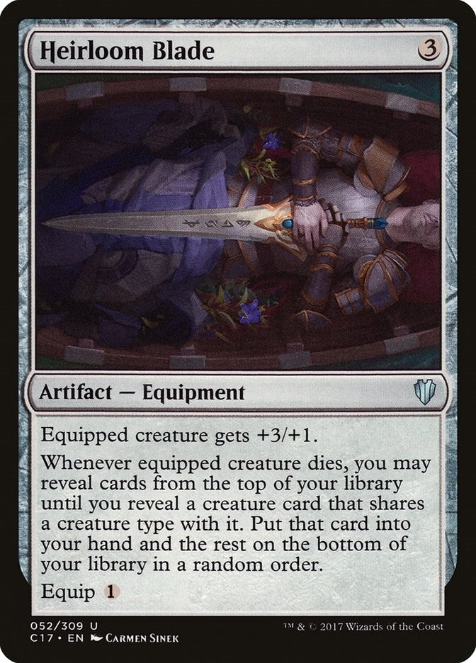 Heirloom Blade (52) [C17] - MTG Single