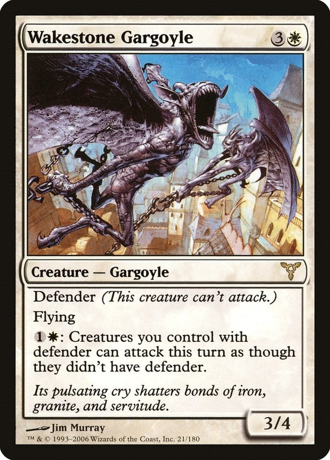Wakestone Gargoyle [DIS] - MTG Single