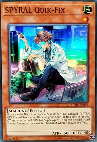 SPYRAL Quik-Fix (5006) (OP05) - YuGiOh Single