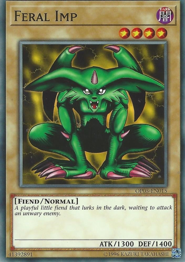 Feral Imp (5015) (OP05) - YuGiOh Single