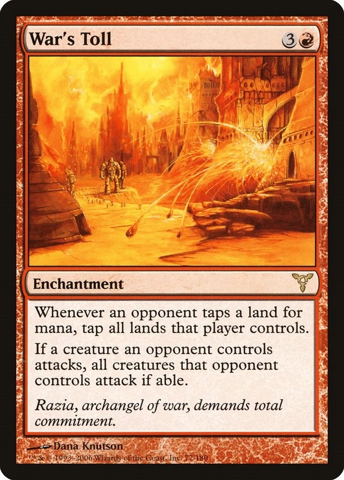 War’s Toll (77) [DIS] - MTG Single