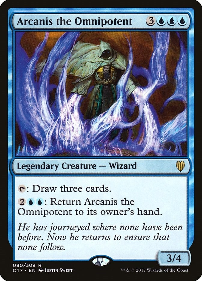 Arcanis the Omnipotent (80) [C17] - MTG Single