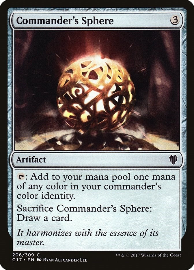 Commander’s Sphere (206) [C17] - MTG Single