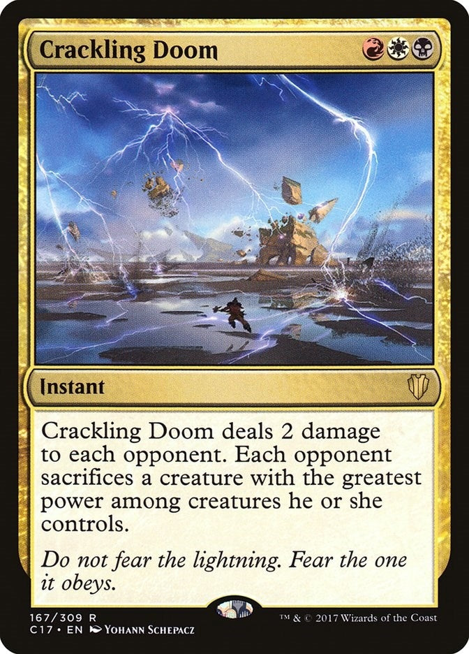 Crackling Doom (167) [C17] - MTG Single