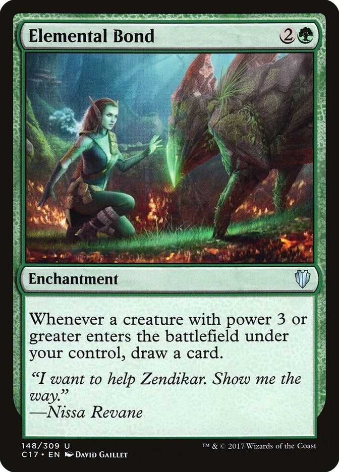 Elemental Bond (148) [C17] - MTG Single