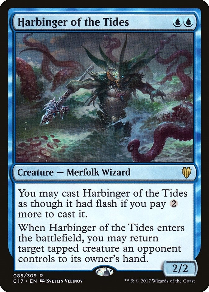 Harbinger of the Tides (85) [C17] - MTG Single