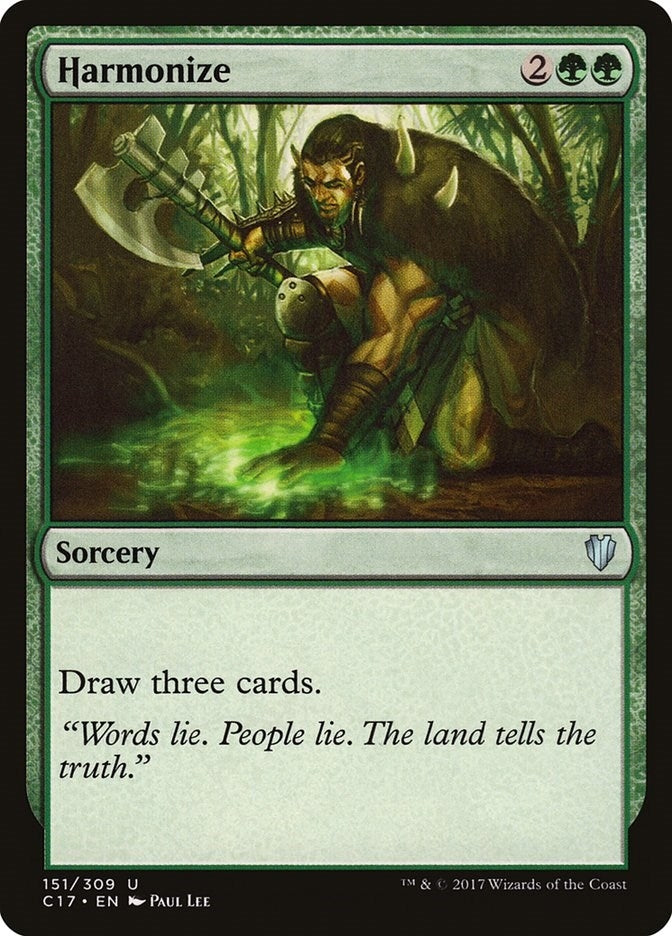 Harmonize (151) [C17] - MTG Single