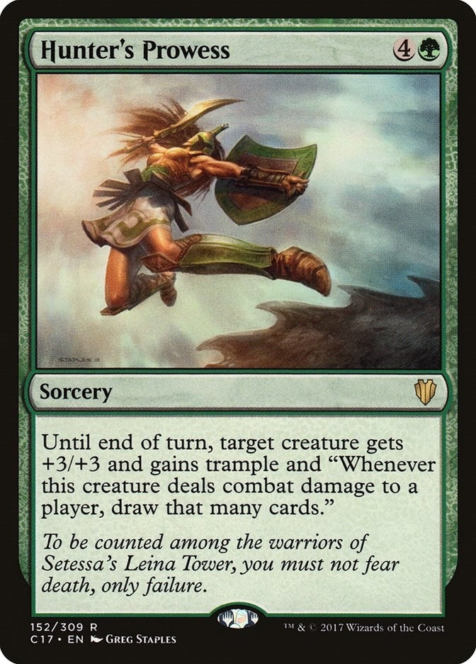 Hunter’s Prowess (152) [C17] - MTG Single