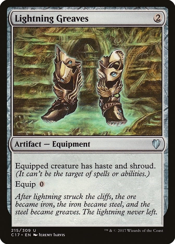 Lightning Greaves (215) [C17] - MTG Single