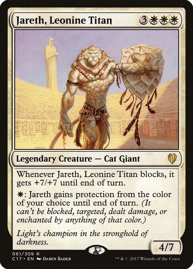 Jareth Leonine Titan (61) [C17] - MTG Single