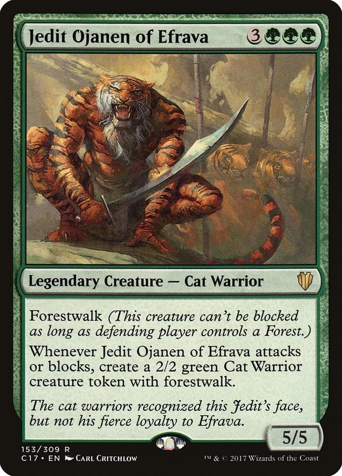 Jedit Ojanen of Efrava (153) [C17] - MTG Single