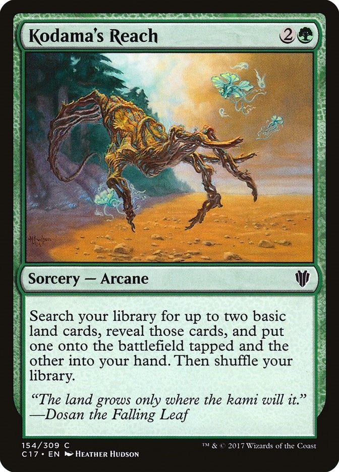 Kodama’s Reach (154) [C17] - MTG Single