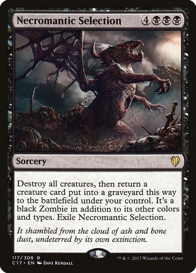 Necromantic Selection (117) [C17] - MTG Single