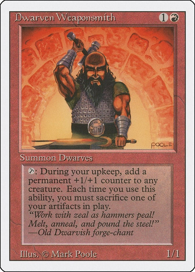 Dwarven Weaponsmith [3ED] - MTG Single