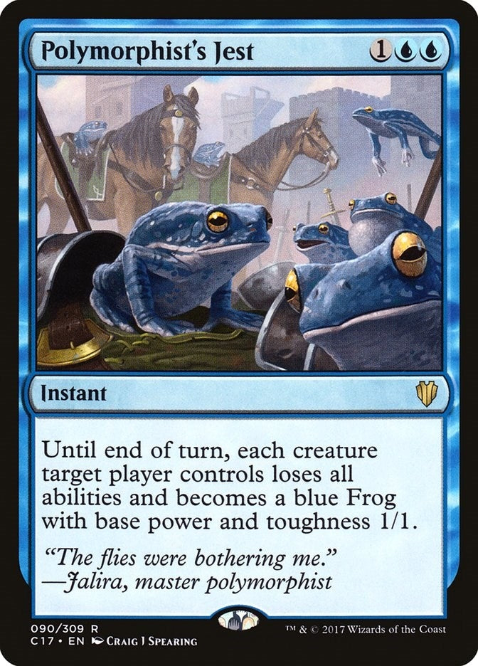 Polymorphist’s Jest (90) [C17] - MTG Single