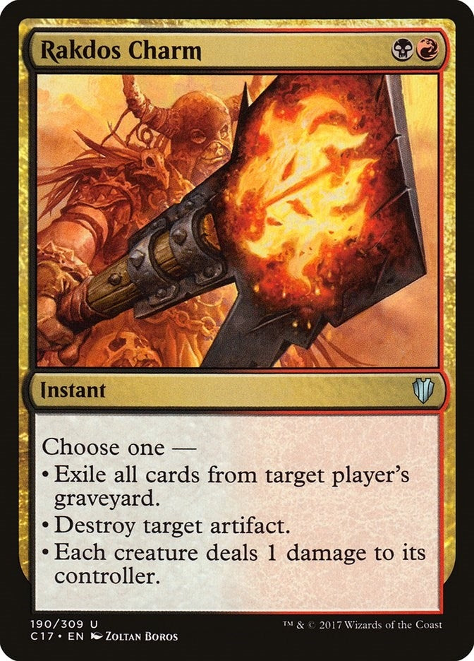 Rakdos Charm (190) [C17] - MTG Single