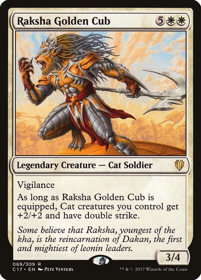 Raksha Golden Cub (69) [C17] - MTG Single