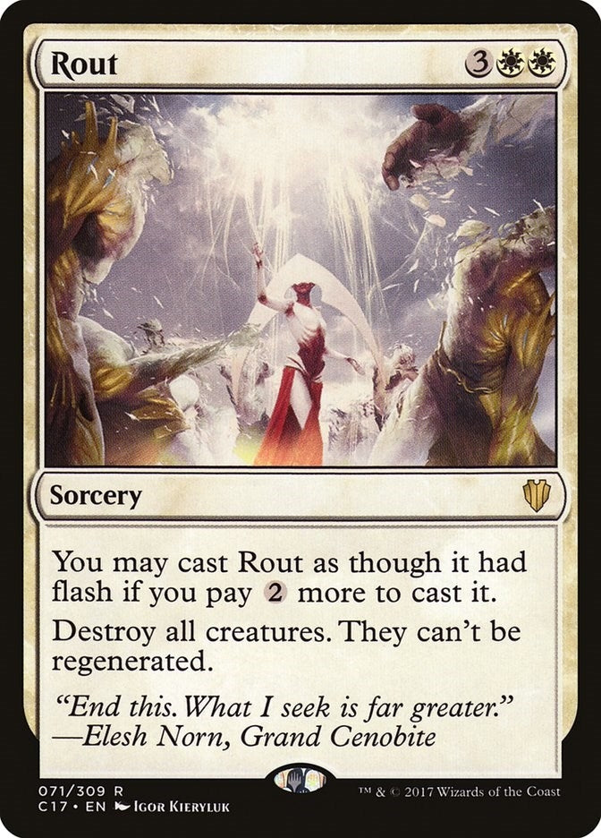 Rout (71) [C17] - MTG Single