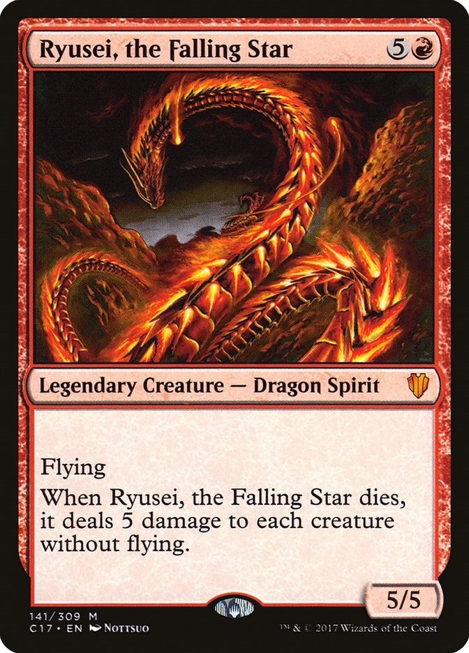 Ryusei the Falling Star (141) [C17] - MTG Single