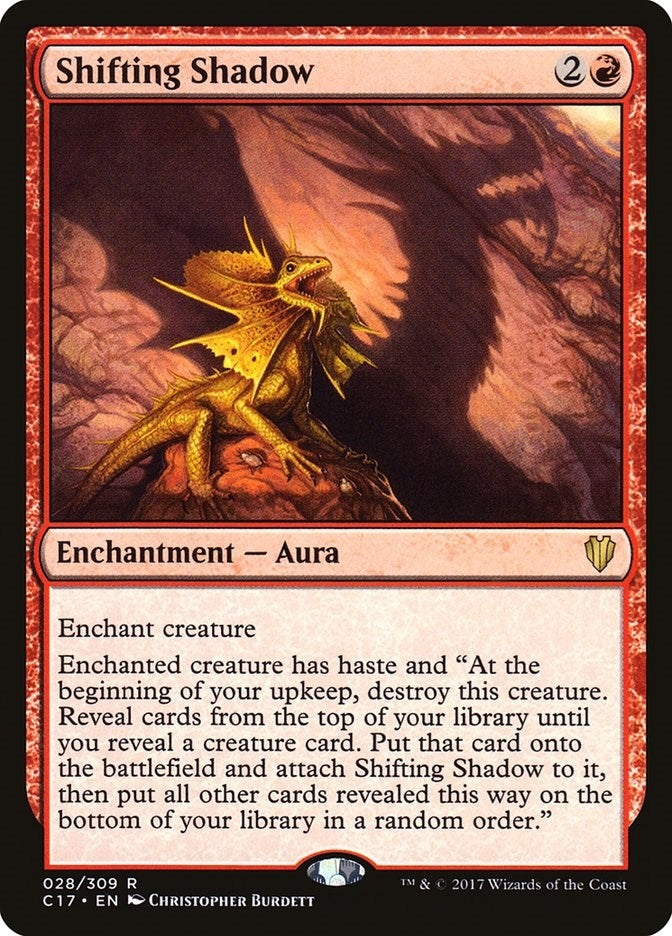 Shifting Shadow (28) [C17] - MTG Single