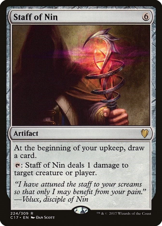 Staff of Nin (224) [C17] - MTG Single