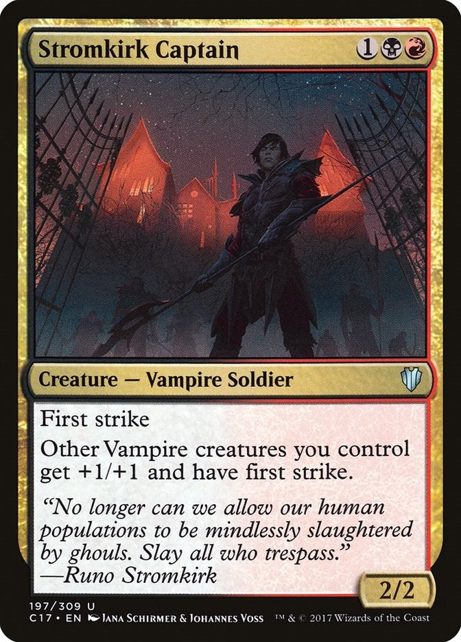 Stromkirk Captain (197) [C17] - MTG Single