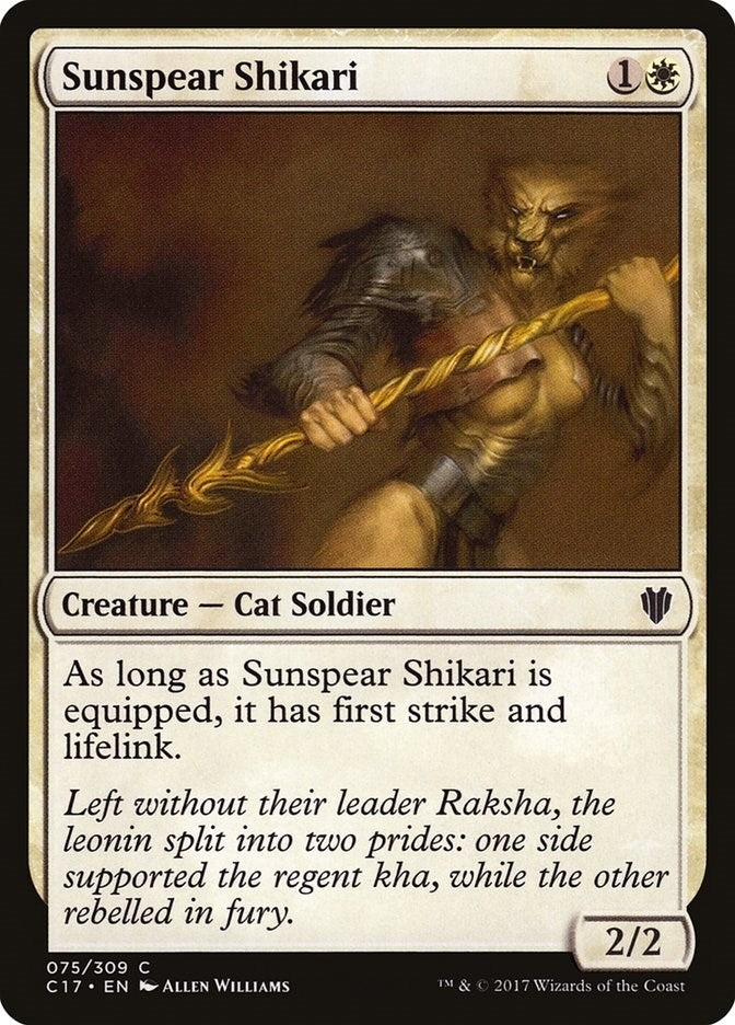 Sunspear Shikari (75) [C17] - MTG Single