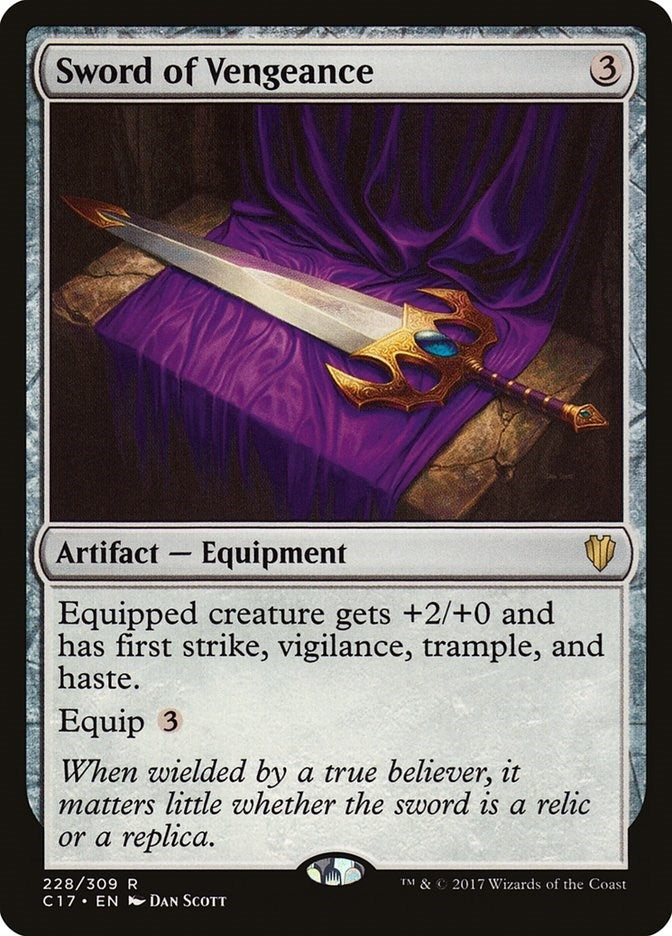 Sword of Vengeance (228) [C17] - MTG Single