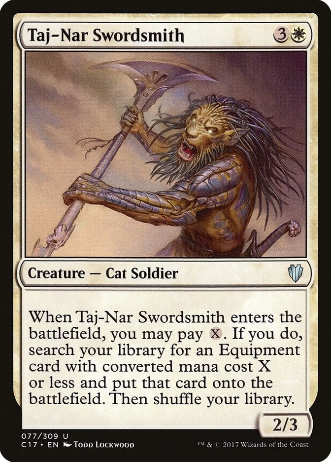 Taj-Nar Swordsmith (77) [C17] - MTG Single