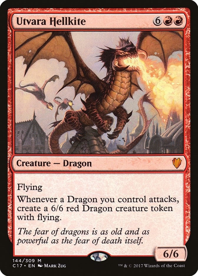Utvara Hellkite (144) [C17] - MTG Single