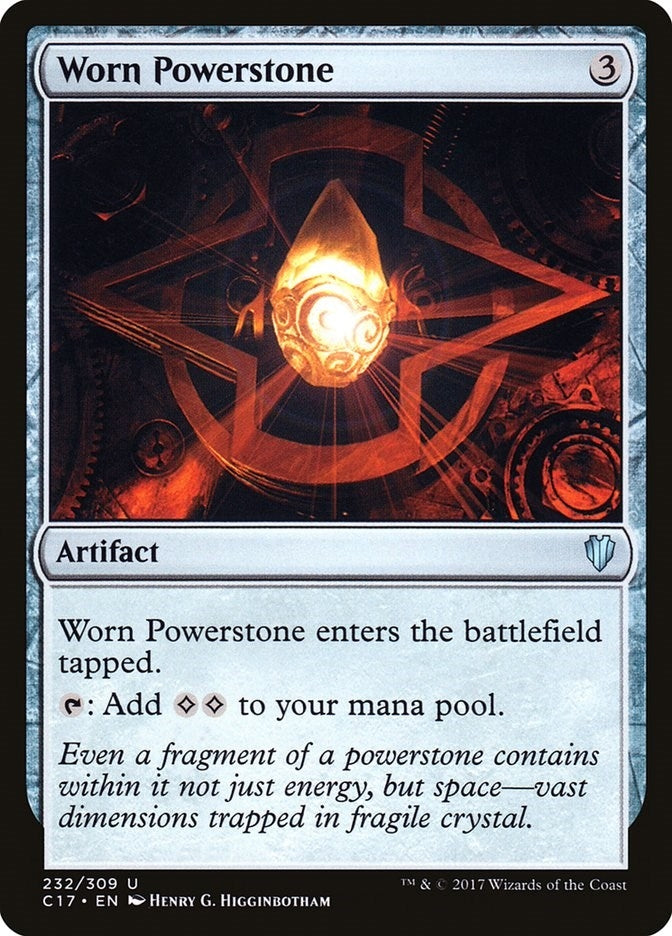 Worn Powerstone (232) [C17] - MTG Single