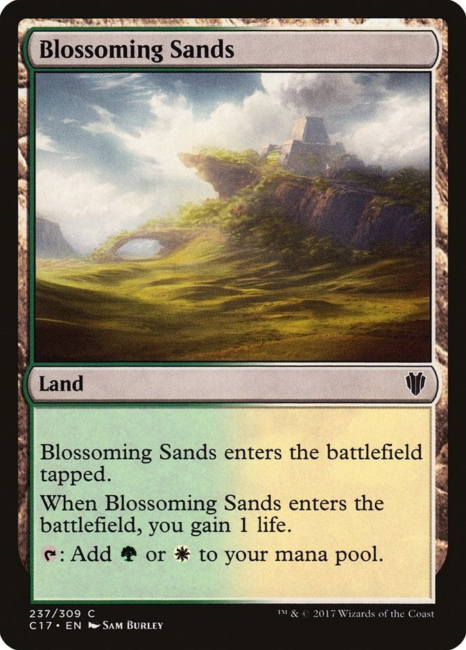 Blossoming Sands (237) [C17] - MTG Single