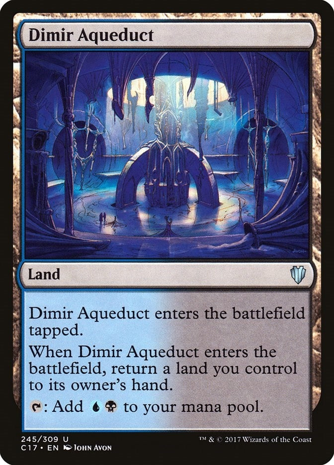 Dimir Aqueduct (245) [C17] - MTG Single