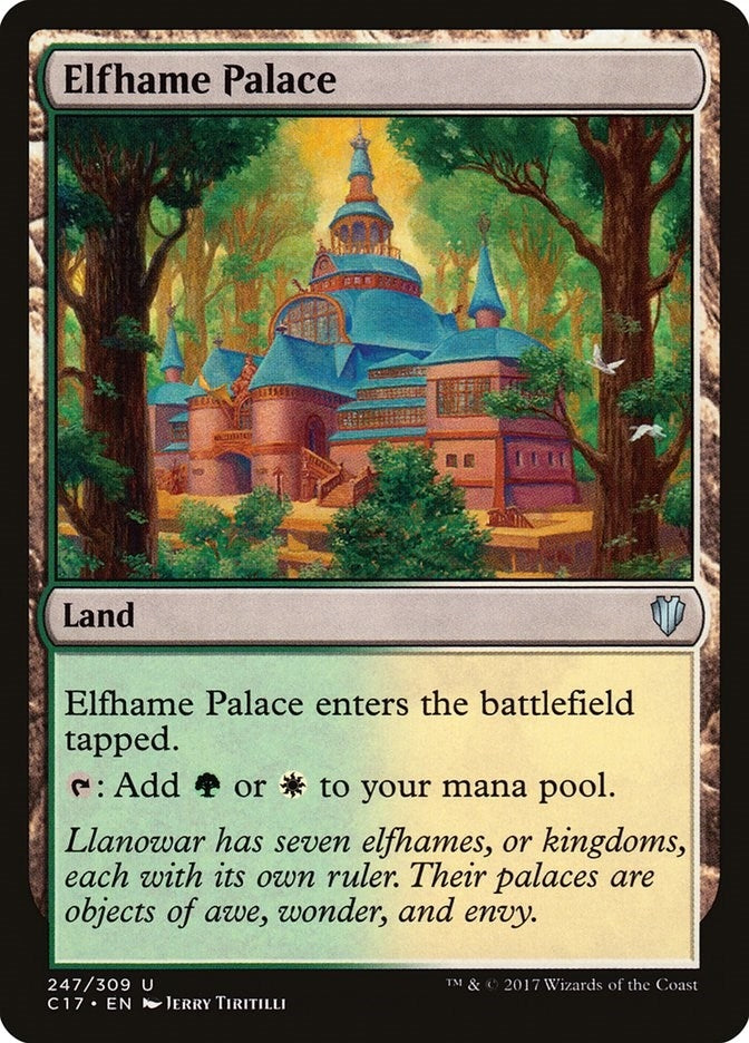 Elfhame Palace (247) [C17] - MTG Single