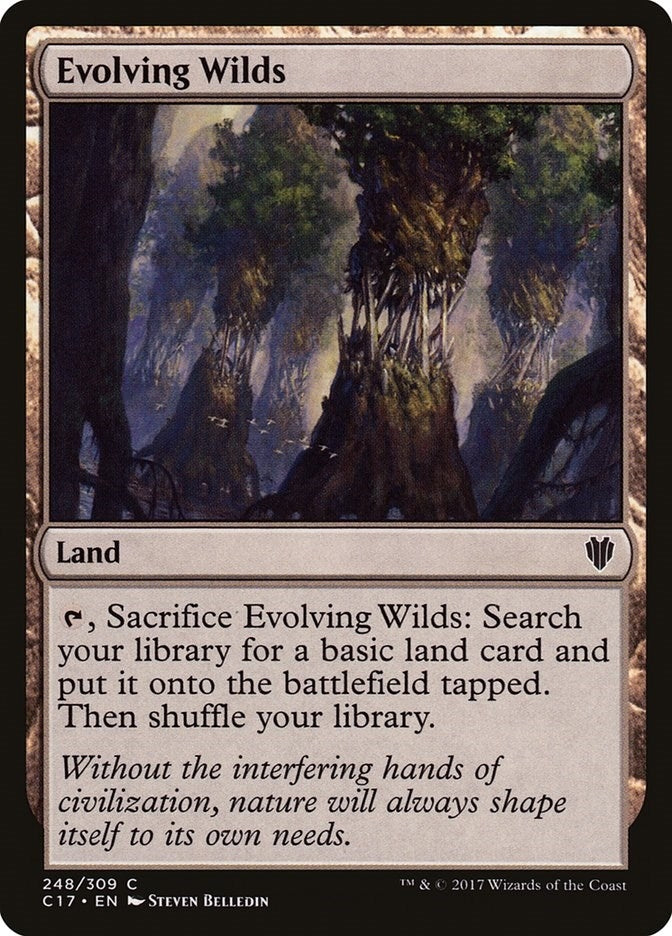 Evolving Wilds (248) [C17] - MTG Single