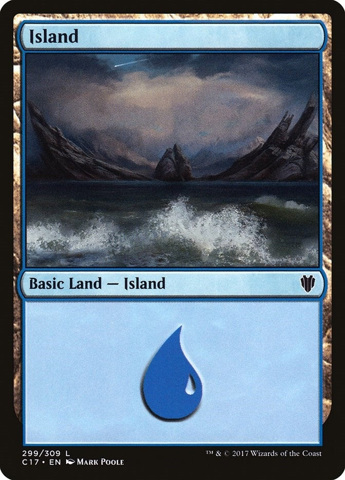 Island (299) (299) [C17] - MTG Single