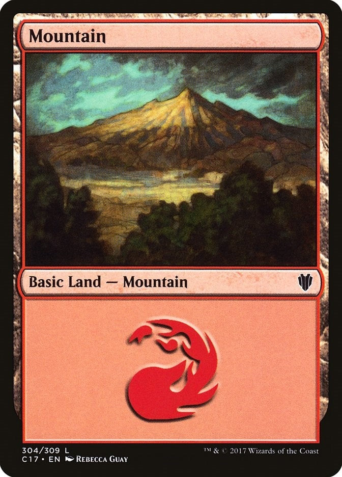 Mountain (304) (304) [C17] - MTG Single