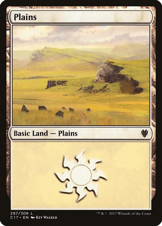 Plains (297) (297) [C17] - MTG Single
