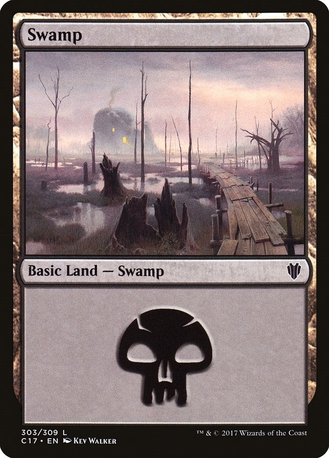 Swamp (303) (303) [C17] - MTG Single