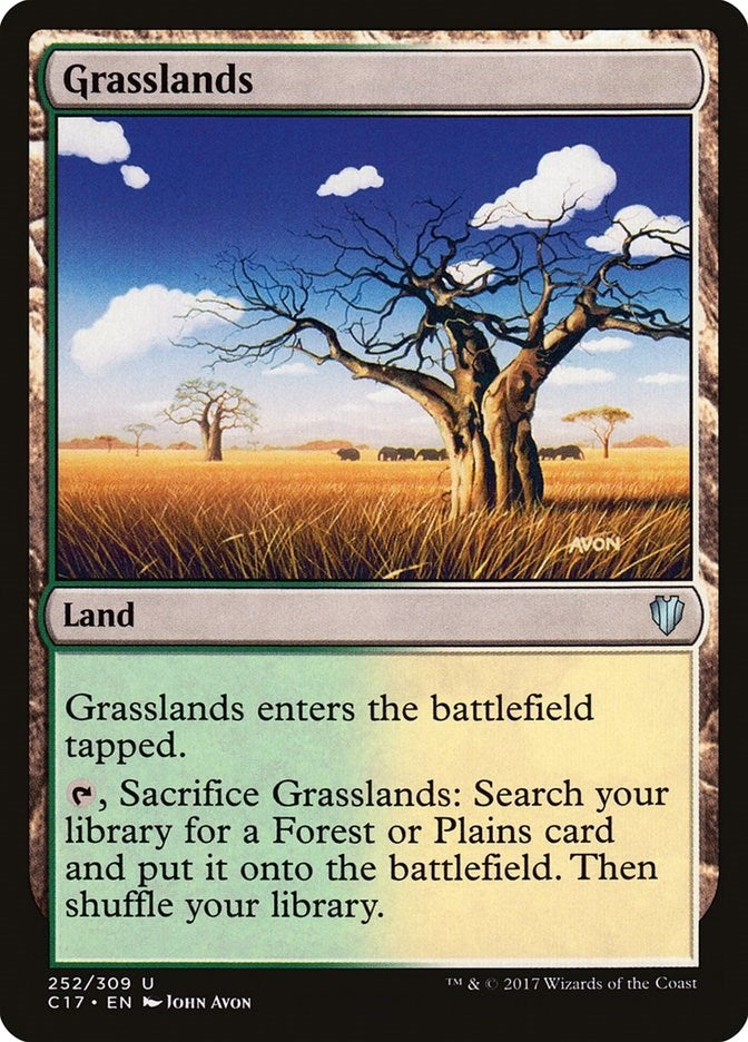 Grasslands (252) [C17] - MTG Single