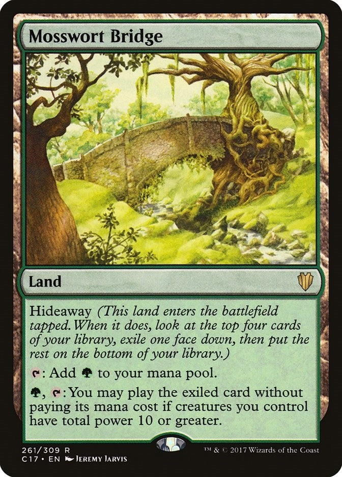 Mosswort Bridge (261) [C17] - MTG Single