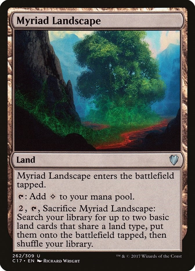 Myriad Landscape (262) [C17] - MTG Single