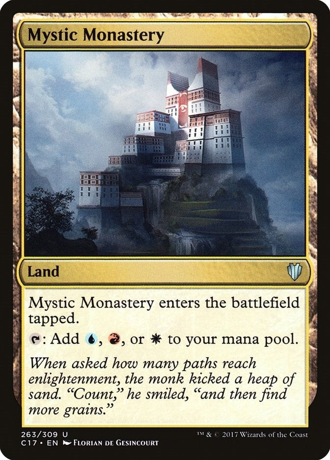 Mystic Monastery (263) [C17] - MTG Single