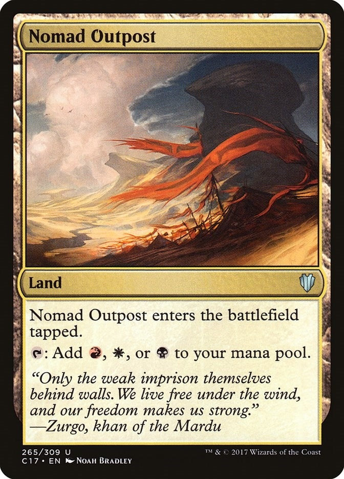 Nomad Outpost (265) [C17] - MTG Single