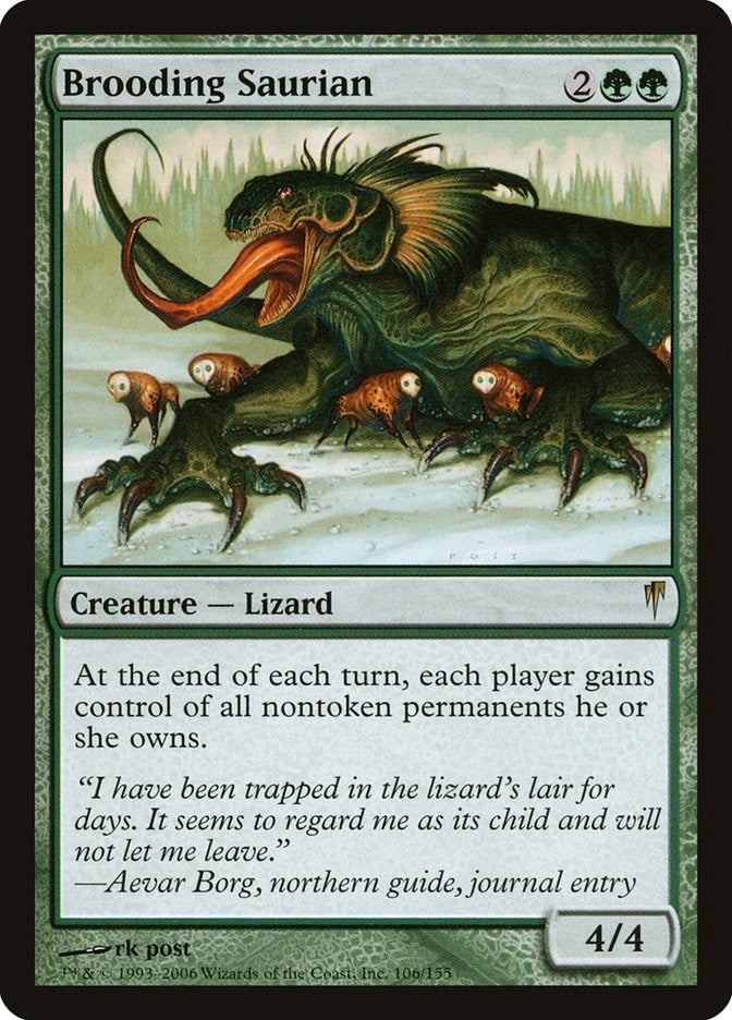 Brooding Saurian (106) [CSP] - MTG Single