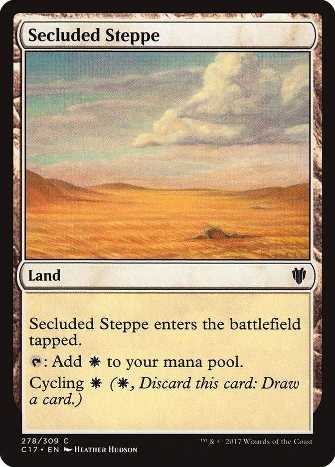 Secluded Steppe (278) [C17] - MTG Single