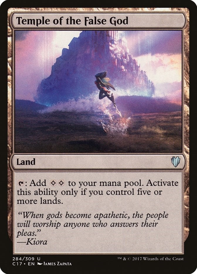 Temple of the False God (284) [C17] - MTG Single