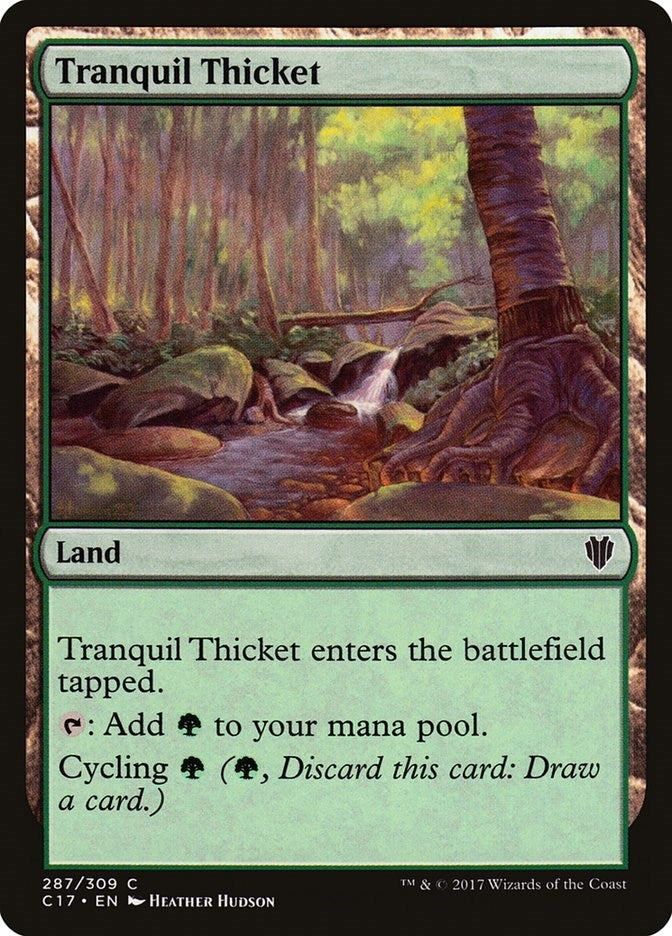 Tranquil Thicket (287) [C17] - MTG Single