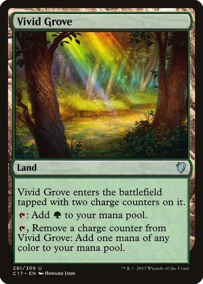 Vivid Grove (291) [C17] - MTG Single