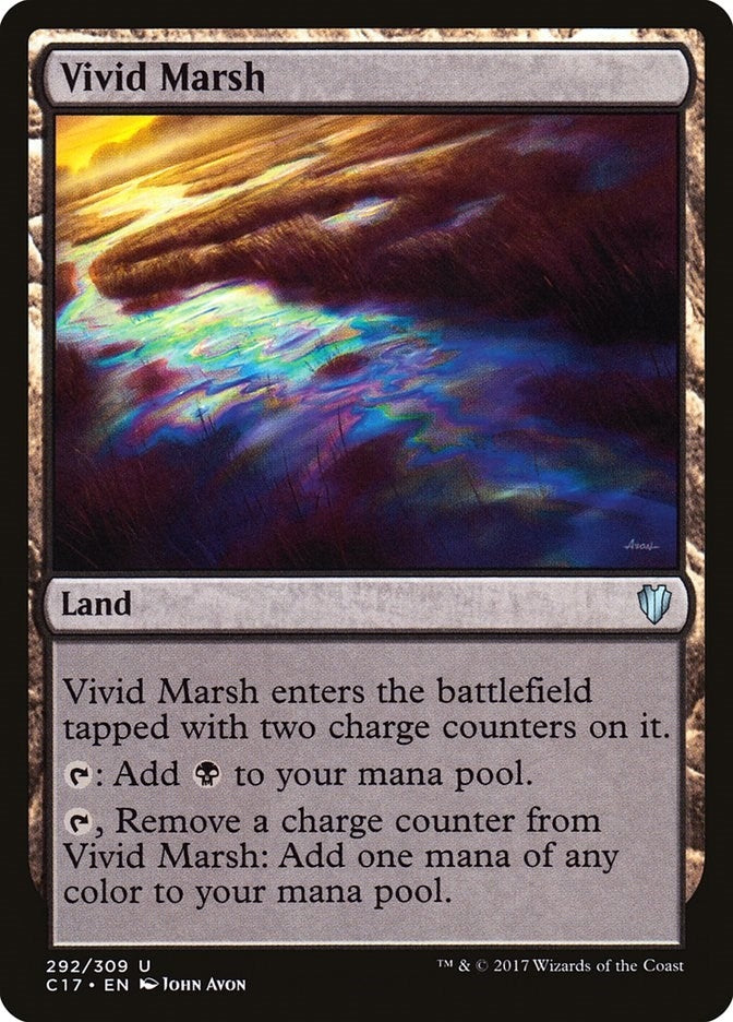 Vivid Marsh (292) [C17] - MTG Single
